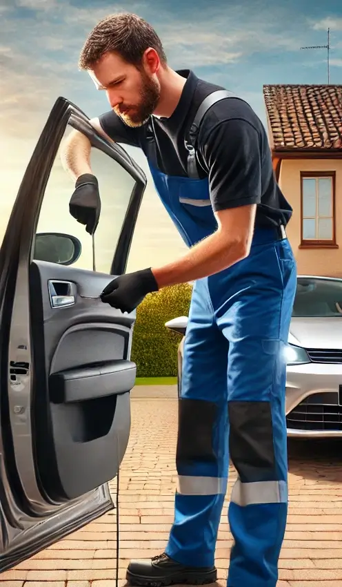 DIY lockout damage vs. professional locksmith service.  