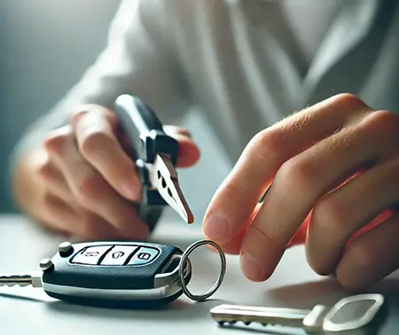 locksmith-repairing-car-key-closeup